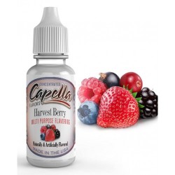 Capella - Harvest Berry (Yaban Mersini, Çilek, Ahududu, Kızılcık, Böğürtlen, Frambuaz Aromalı) - 10 ML