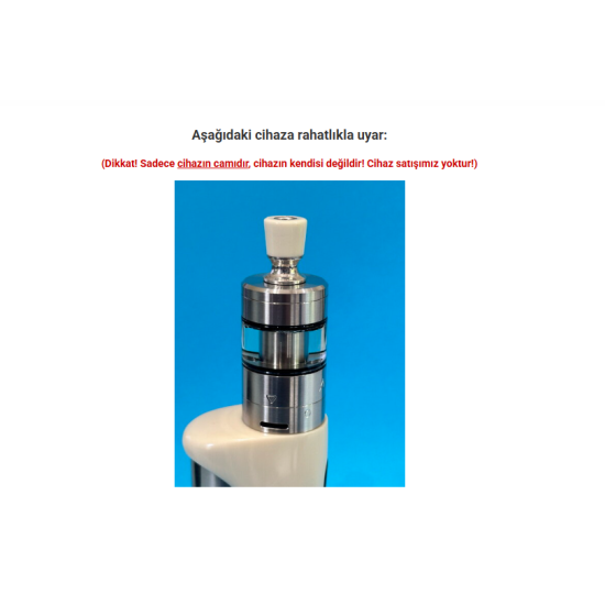 Atmizoo Aer RTA - Extended Kit Atomizer Camı