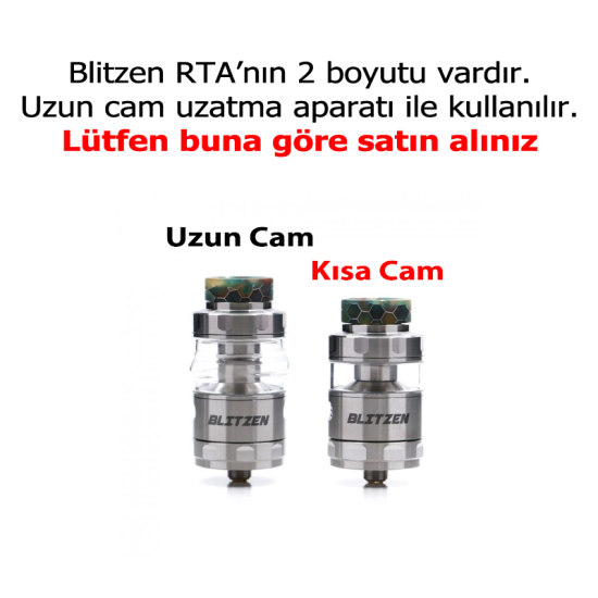 GeekVape Blitzen RTA Atomizer Camı