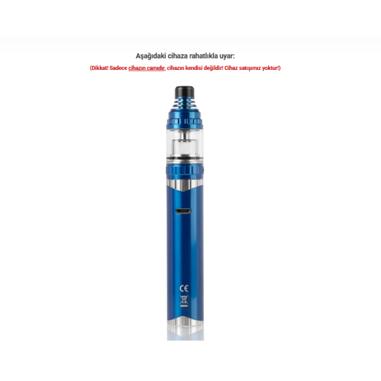 Vandy Vape Berserker MTL Kit Atomizer Camı