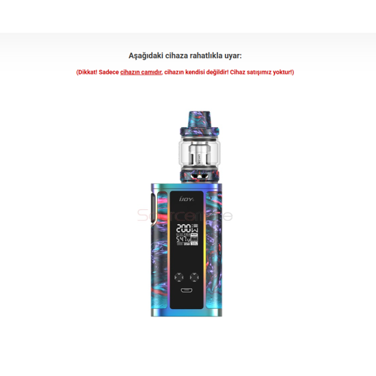 iJOY Captain Resin Kit Atomizer Camı