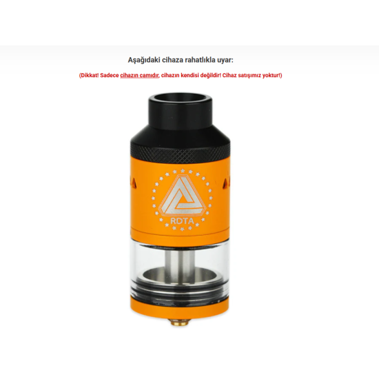 iJOY Limitless RDTA (Classic Edition) Atomizer Camı