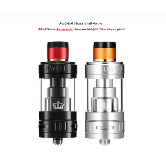 Uwell Crown 3 Atomizer Camı