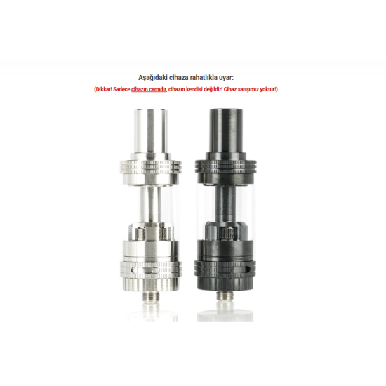 Uwell Crown Sub Ohm Tank Atomizer Camı