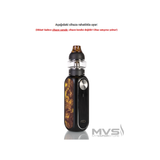 OBS Cube Mini Atomizer Camı