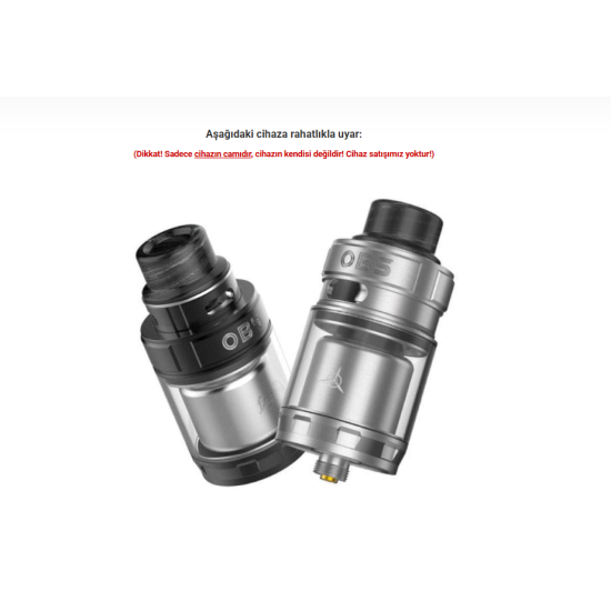 OBS Engine 2 RTA Atomizer Camı