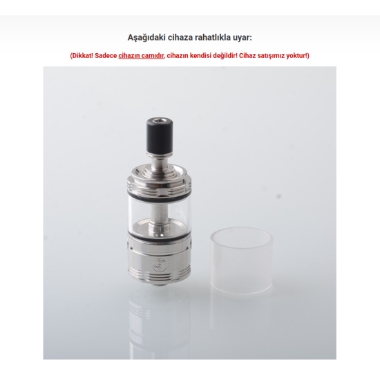 Auguse Era v4 MTL RTA Atomizer Camı