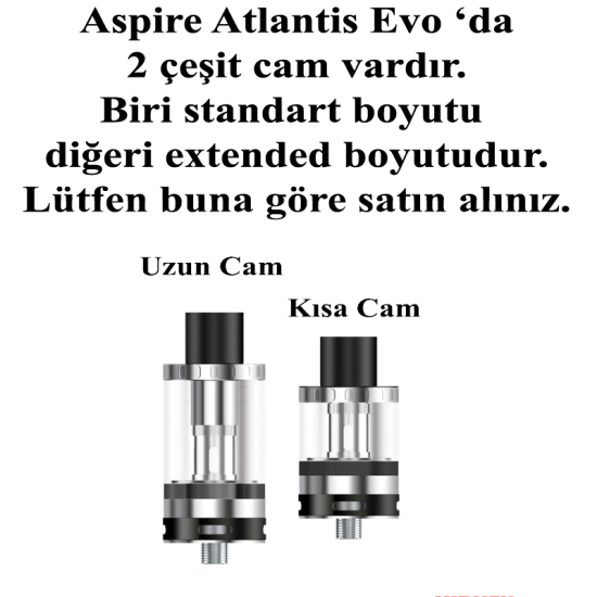 Aspire Atlantis Evo Atomizer Camı