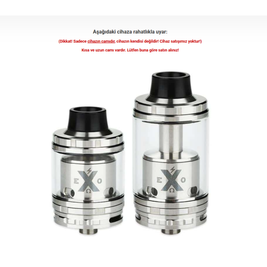 iJoy EXO RTA Atomizer Camı