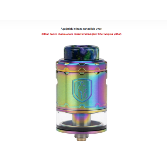 Wotofo Faris RDTA Atomizer Camı
