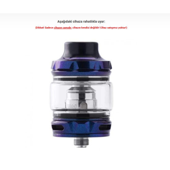 Wotofo Flow Pro Subtank Atomizer Camı