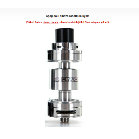 Digiflavor Fuji GTA Atomizer Camı