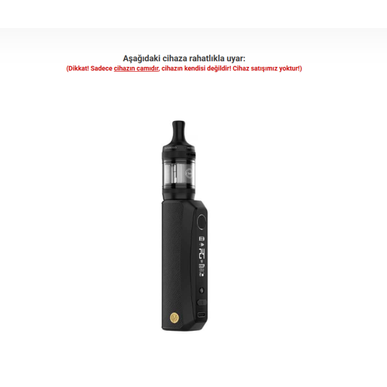 Vaporesso GTX One Pro Atomizer Camı