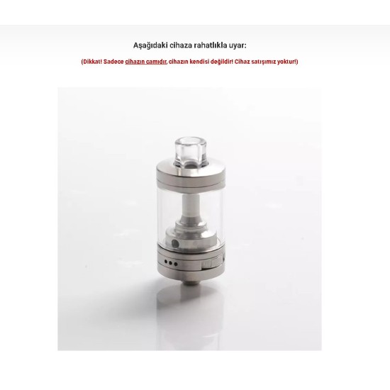 İmperia RTA Atomizer Camı