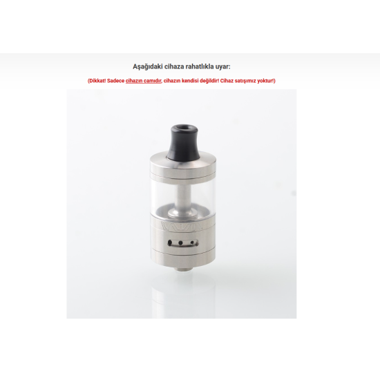 Innova Style RTA Atomizer Camı