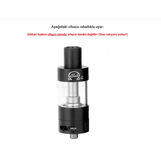Innokin ISUB G Atomizer Camı
