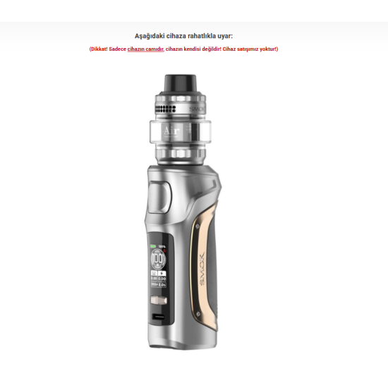 Smok Mag Solo Kit Atomizer Camı