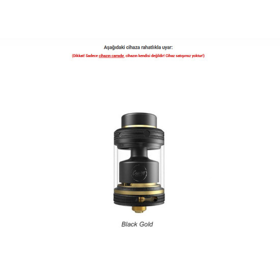 CoilArt Mage V2 RTA Atomizer Camı
