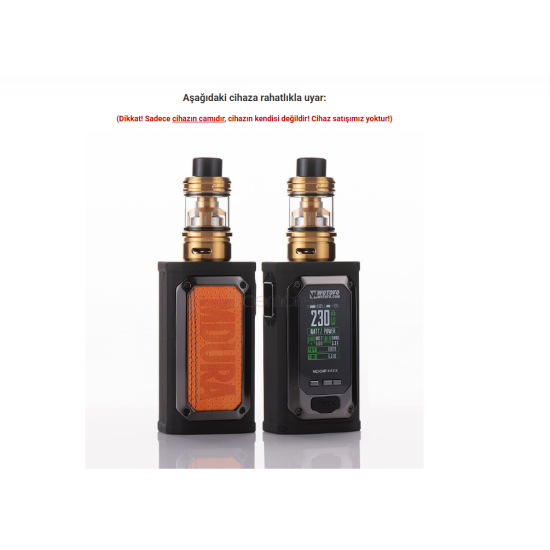 Wotofo Mdura PRO Kit Atomizer Camı