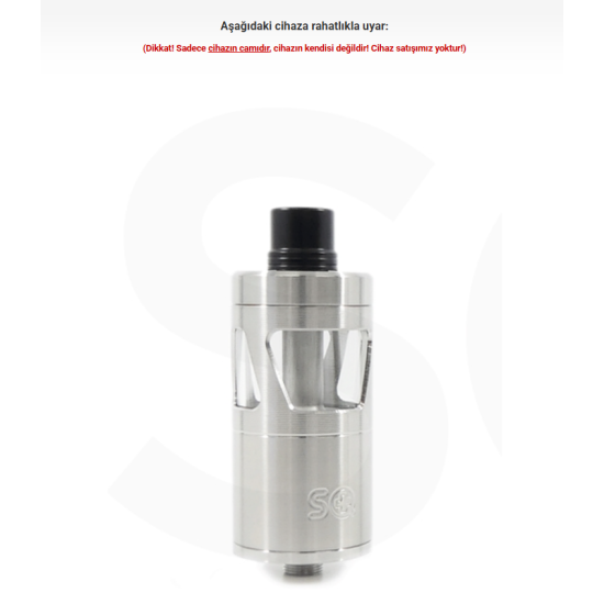 SQuape N[duro] RTA Atomizer Camı