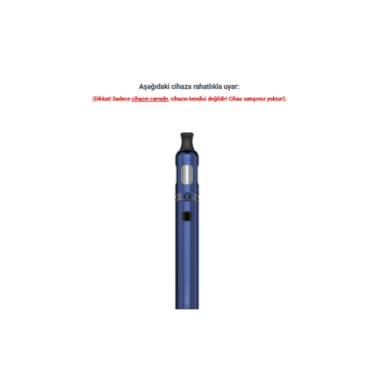 Vaporesso Orca Solo Plus Atomizer Camı