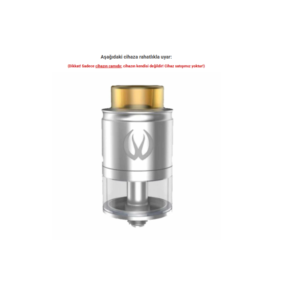 Vandy Vape Perseus RDTA Atomizer Camı