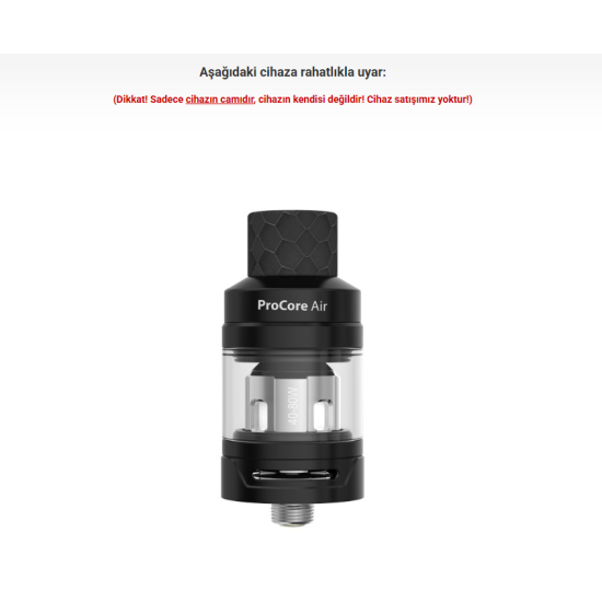 Joyetech ProCore Air Atomizer Camı