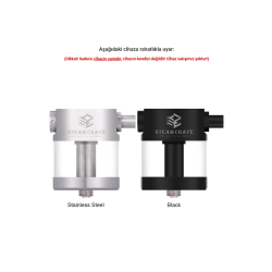 Steam Crave Pumper Atomizer Camı