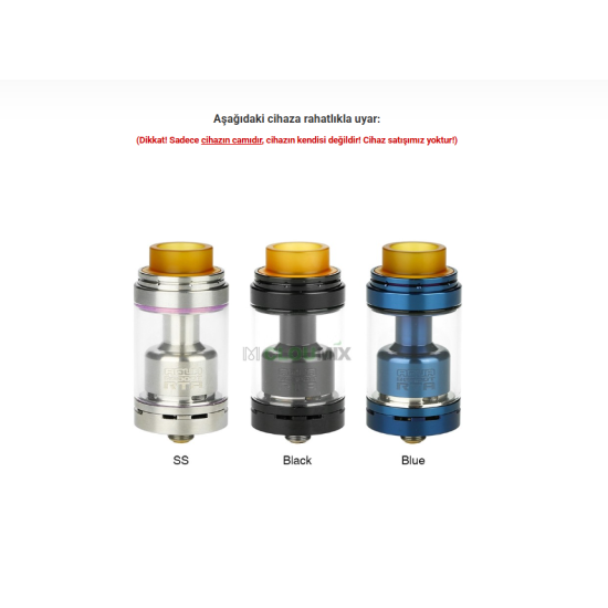 Aqua Reboot RTA Atomizer Camı