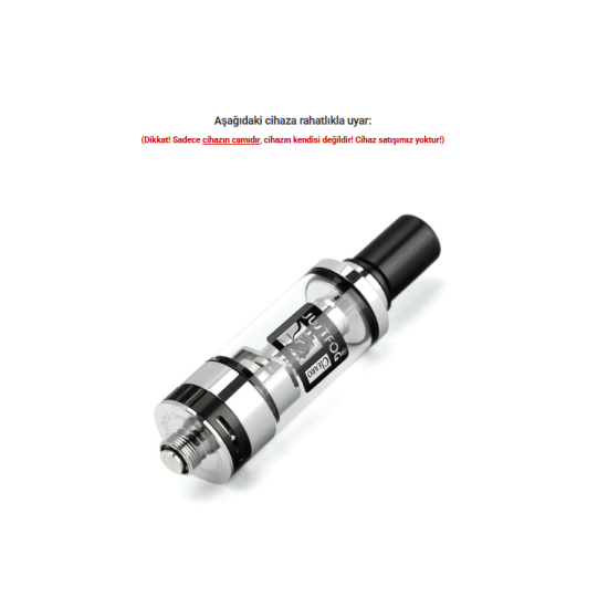 Justfog S14 Atomizer Camı