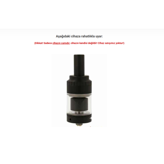 Digiflavor Siren 3 MTL RTA Atomizer Camı