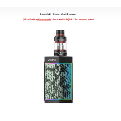 VooPoo Too 180w Kit Atomizer Camı