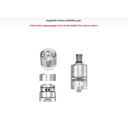 Ambition Mods Bishop 2 (Top Refil Kit) Atomizer Camı