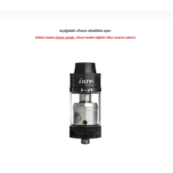 iJoy Tornado RDTA Atomizer Camı
