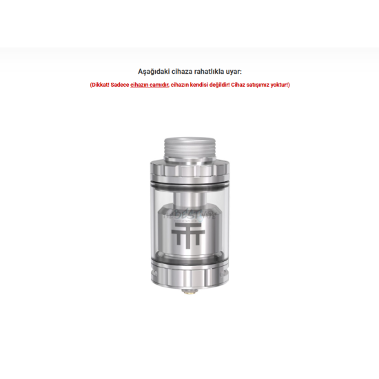 Vandy Vape Triple 2 RTA Atomizer Camı
