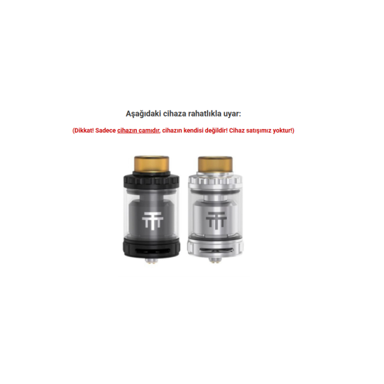 Vandy Vape Triple 28 RTA Atomizer Camı