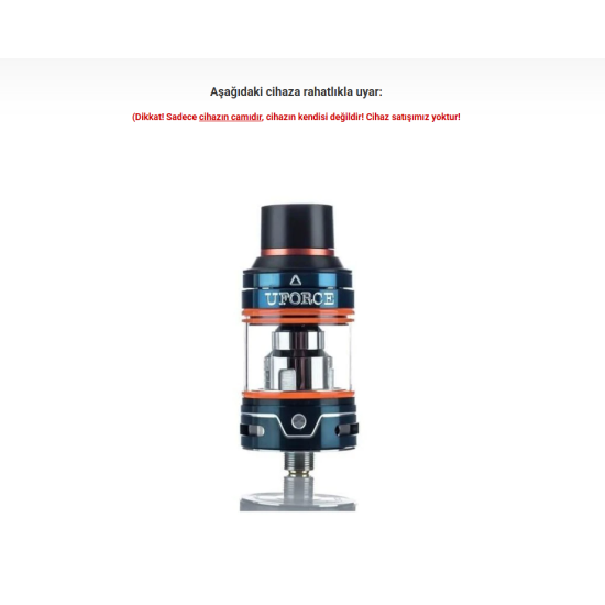 VooPoo U Force Subohm Tank Atomizer Camı