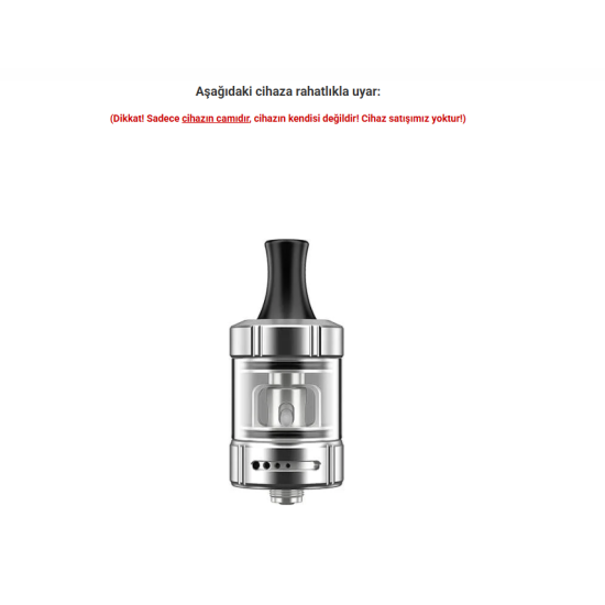 Lost Vape UB Lite Tank Atomizer Camı