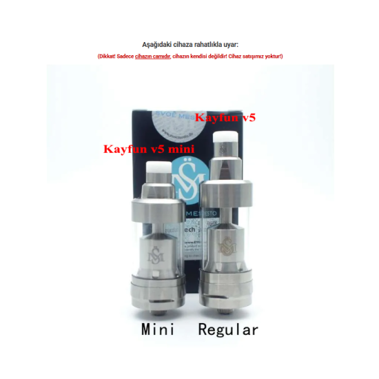 Kayfun V5 Mini Atomizer Camı