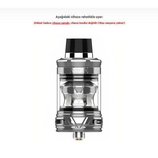 Uwell Valyrian 3 Atomizer Camı