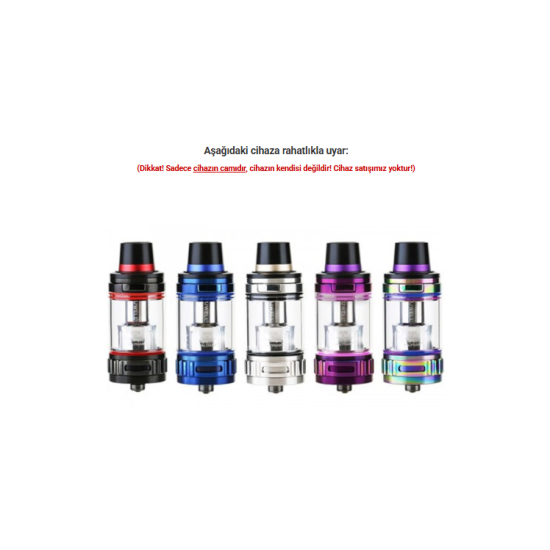 Uwell Valyrian Sub Ohm Tank Atomizer Camı