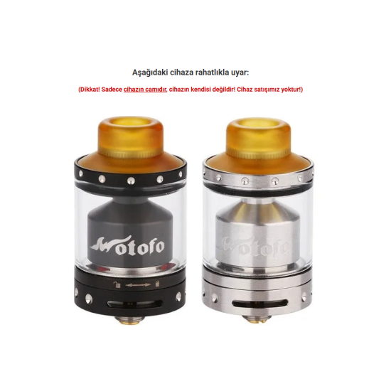 Wotofo The Viper RTA Atomizer Camı