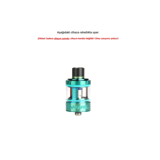 Uwell Whirl 24 Atomizer Camı