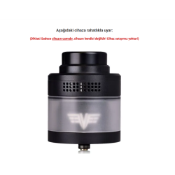 Vaperz Cloud Valkyrie XL RTA 40 MM Atomizer Camı