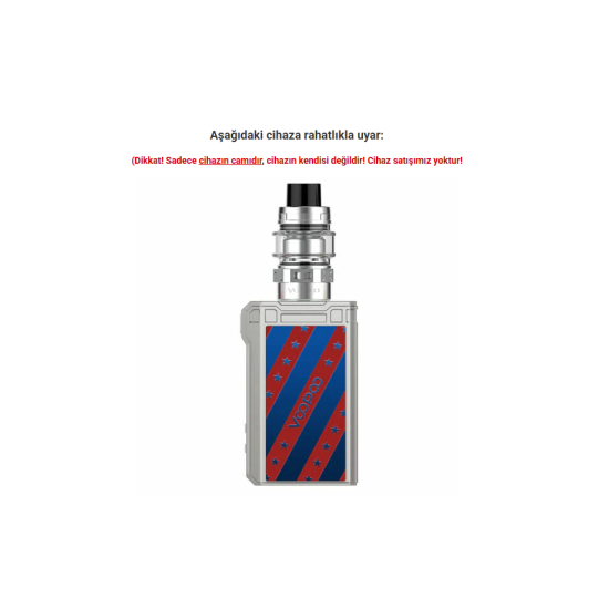 VooPoo Alpha Zip Mini Kit Atomizer Camı