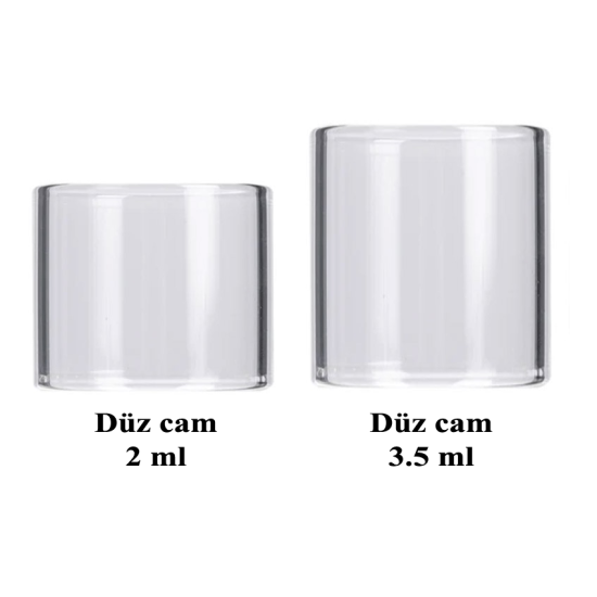 HellVape Vertex MTL RTA Atomizer Camı - Vertex MTL RTA Cam