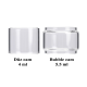 QP Desing Gata RTA Atomizer Camı - Gata RTA Cam