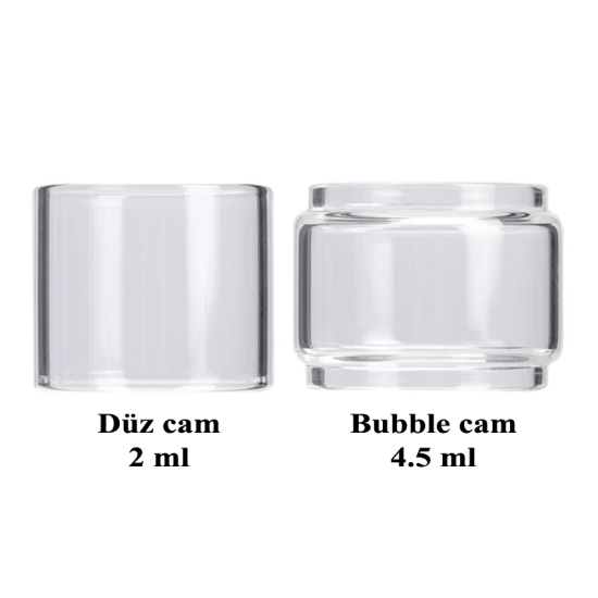 QP Desing Juggerknot Mini RTA Atomizer Camı - Juggerknot Mini Cam