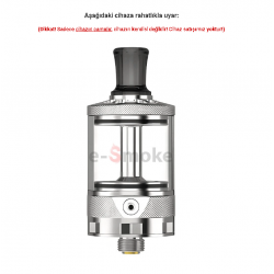 Ambition Mods Bishop 2 MTL RTA Atomizer Camı