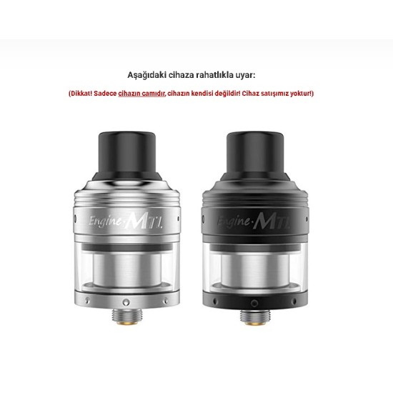 OBS Engine MTL Atomizer Camı